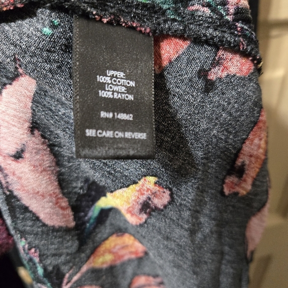 Torrid Open Front Floral Black Cardigan Plus Size GUC Size: 6X - Picture 3 of 6